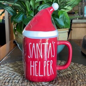 Rae Dunn “SANTA’S HELPER” Mug